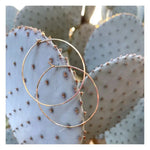 Load image into Gallery viewer, Round Hoop Earrings