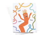 Load image into Gallery viewer, Yay Wacky Waving Inflatable Tube Man Greeting Card