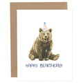 Happy Bear-Thday Birthday Greeting Card