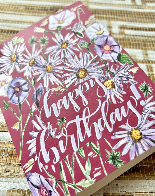 Birth Month Flower - September - Aster/Morning Glory