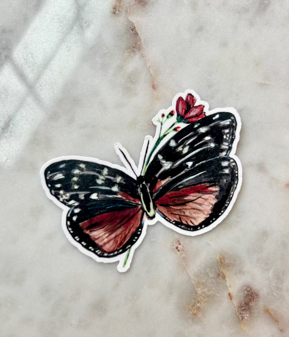 Butterfly Sticker