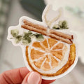 Emily Lex Orange Spice Sticker