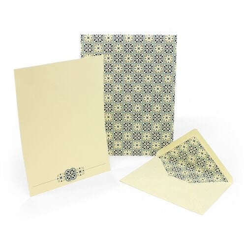 Kartos Florentine Writing Sheet Portfolio - Set of 10 6.6 in x 9 in (16.8 x 22.8 cm)