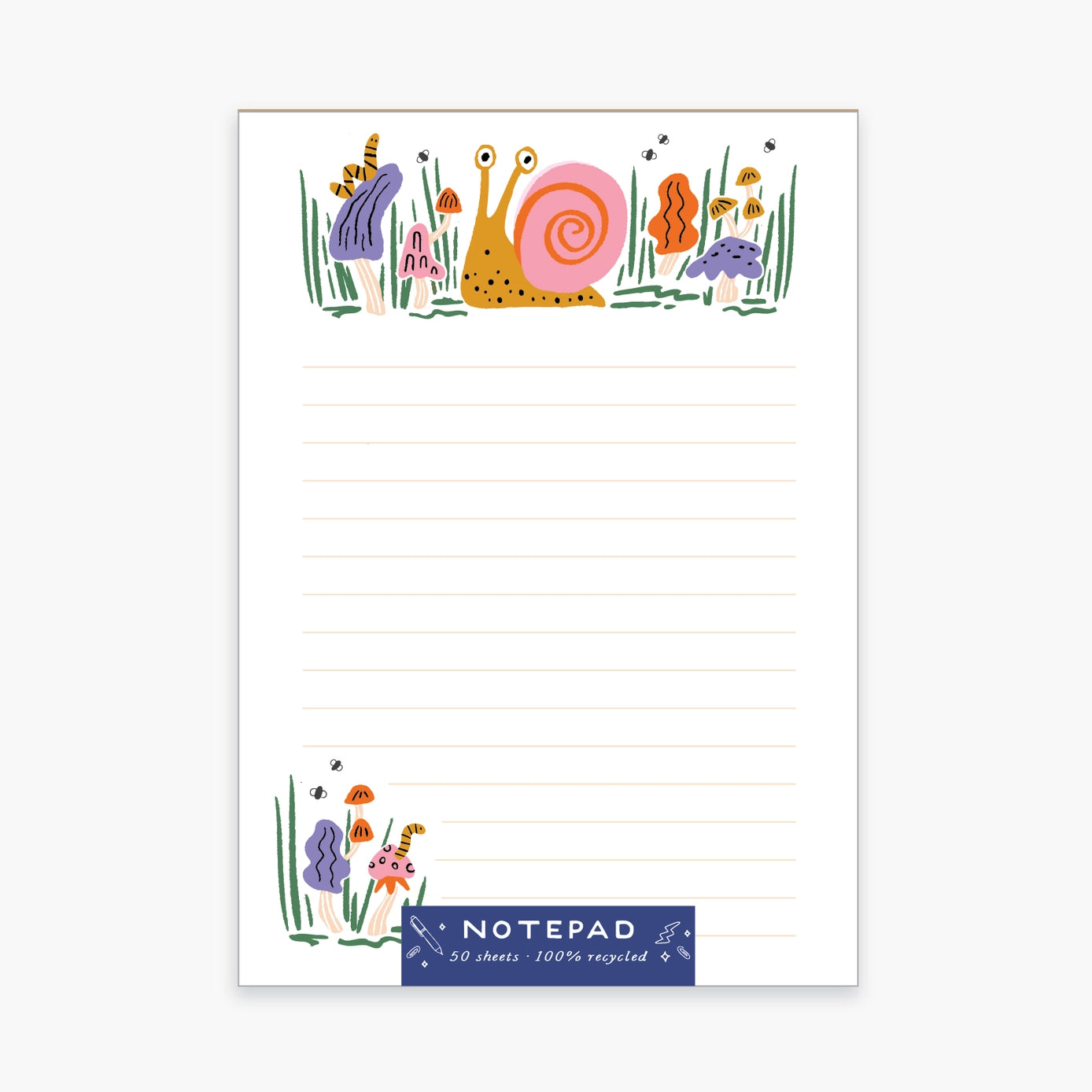 Last Chance! Shroomy Snail Notepad