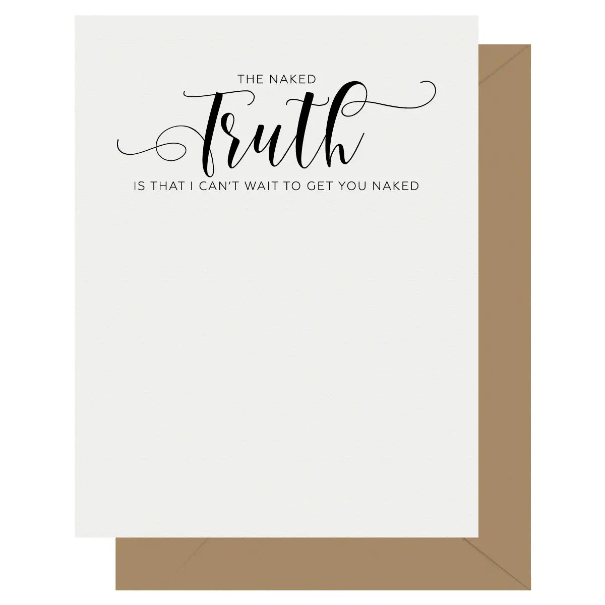 Crass Calligraphy Truth Card