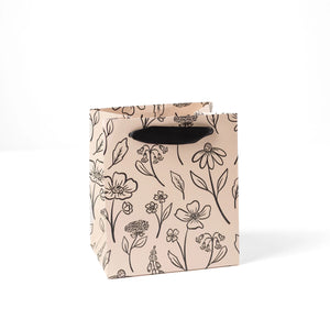 Pressed Floral Gift Bag