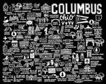 Load image into Gallery viewer, Columbus Ohio Map Black
