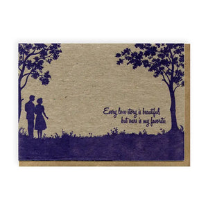 Love Story Love & Friendship Card