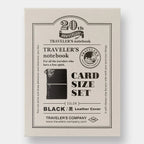 Traveler’s Notebook 20th Anniversary Card Size Set