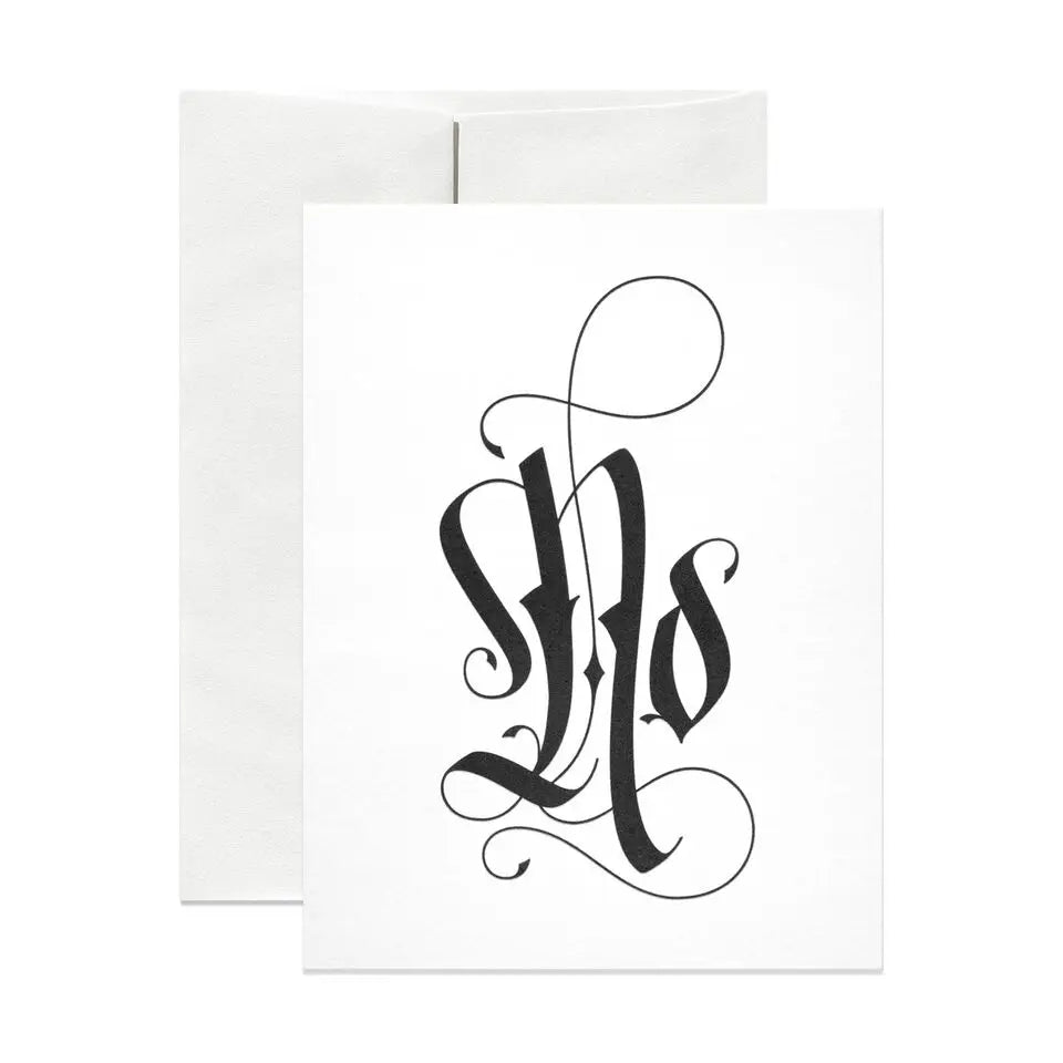 "No" Greeting Card