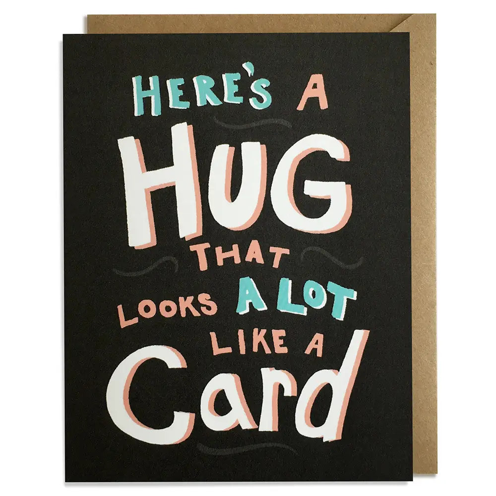 Hug Encouragement & Friendship Card
