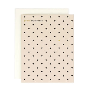 You're My Favorite Greeting Card