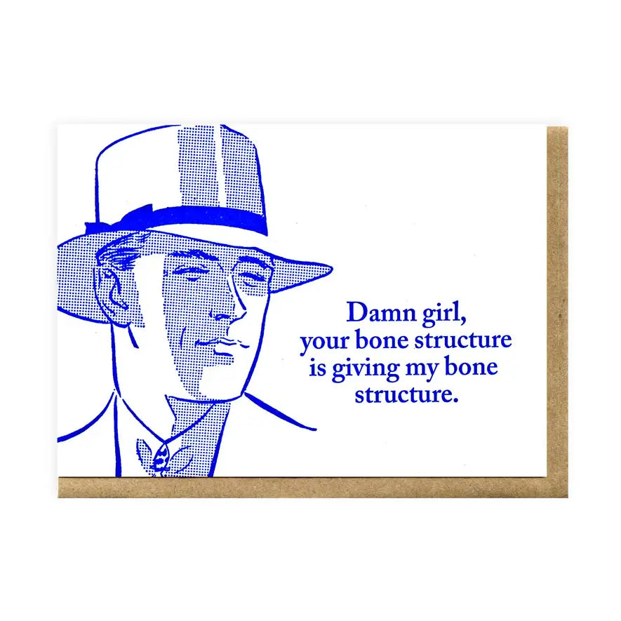 Bone Structure Love Card