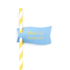 Stir Sticks + Straw Tags