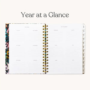 Pressed Floral 2025-2026 Academic Planner