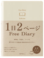 Hibino Free Diary A6 Notebook