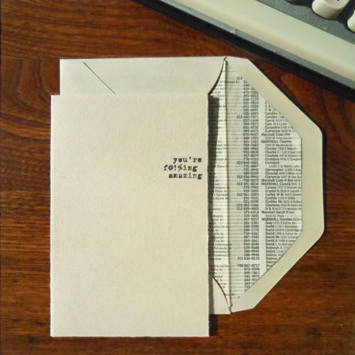 F@!%Ing Amazing Card