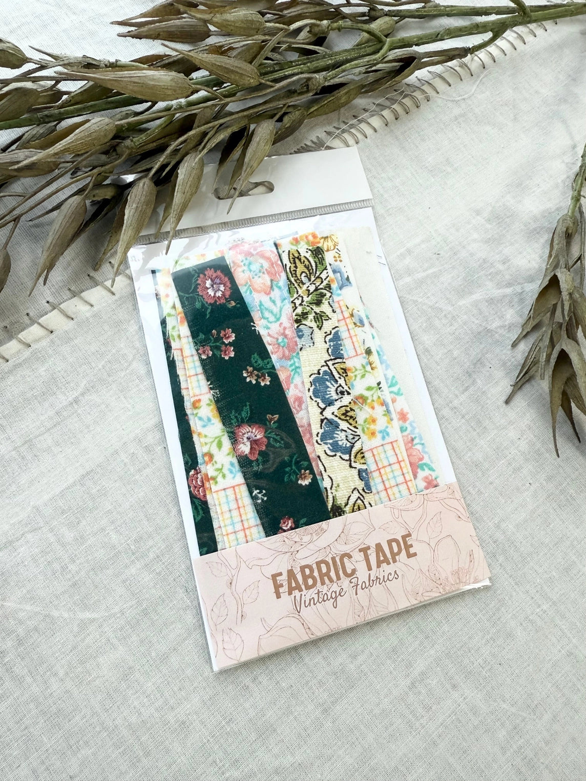 Fabric Tape Pack, Journal Supplies, Paper Crafting Kit