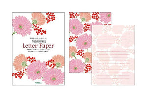 Midori Gerbera Letter Paper
