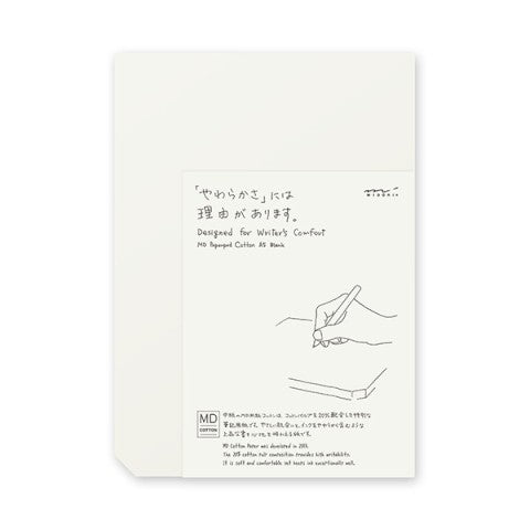 Midori MD PAPER PAD Cotton A5 BLANK