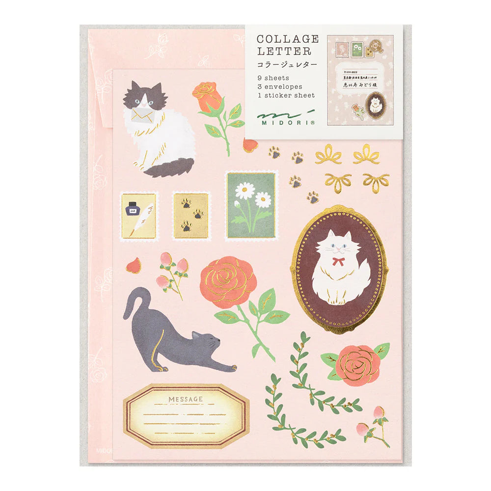Midori Letterpress Letter Set