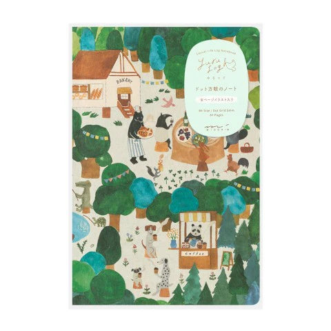 Midori Yuru Log Notebook B6
