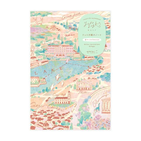 Midori Yuru Log Notebook B6