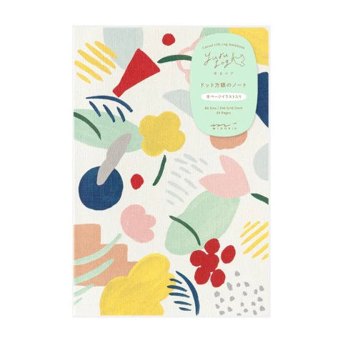 Midori Yuru Log Notebook B6