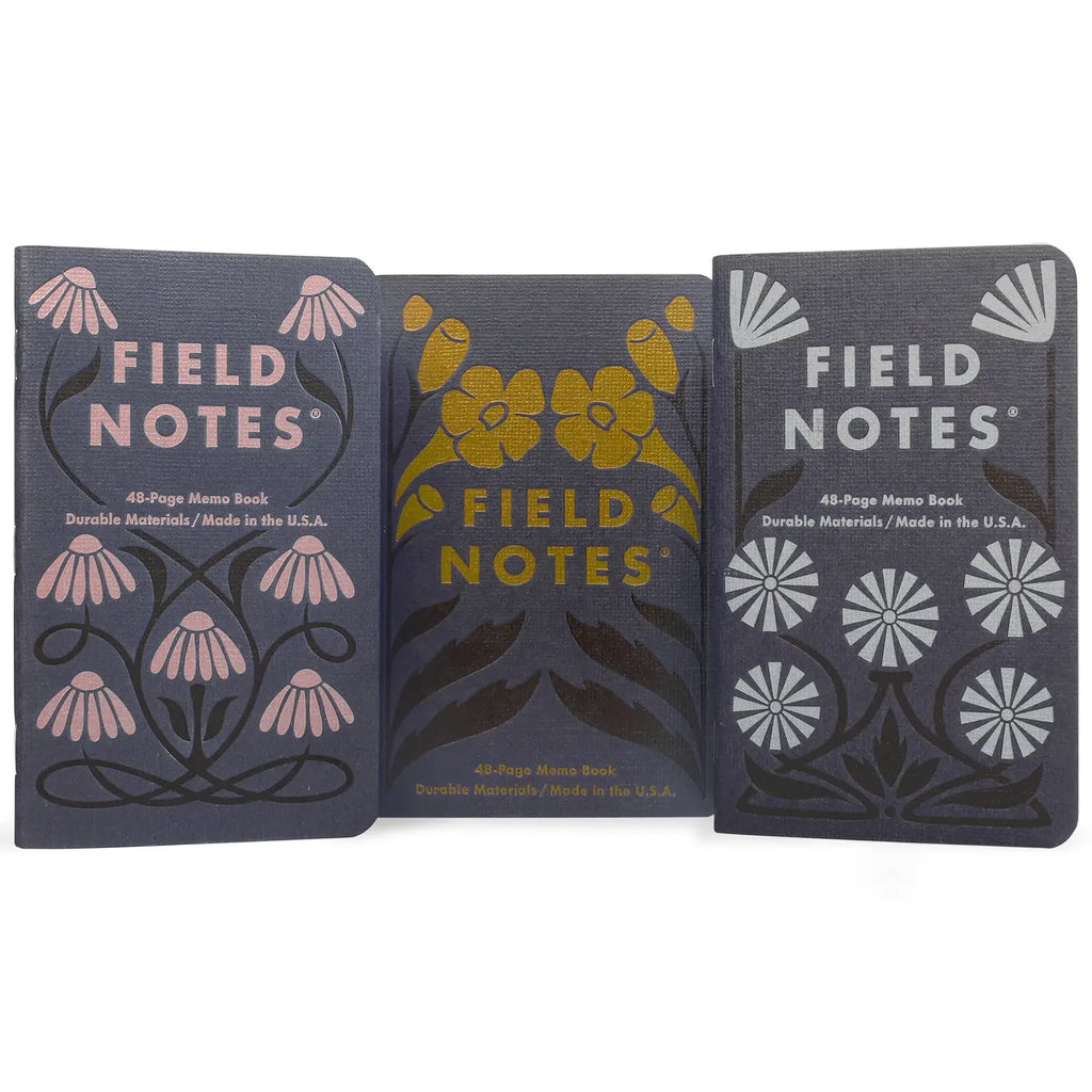 Field Notes Fall Flowers Memo Books