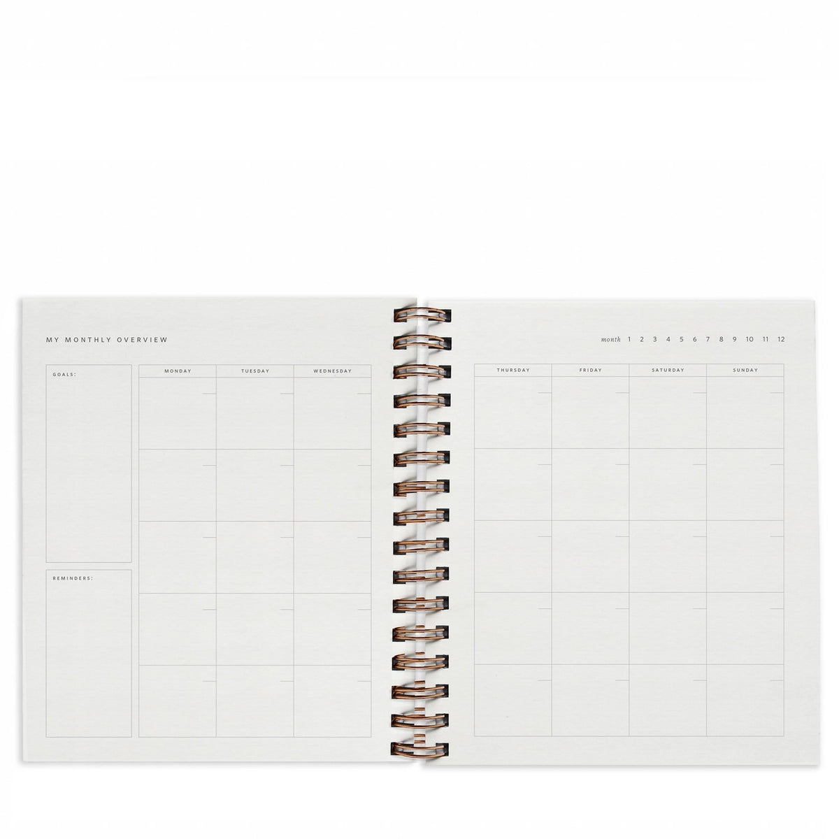 Quarterly Overview Planner