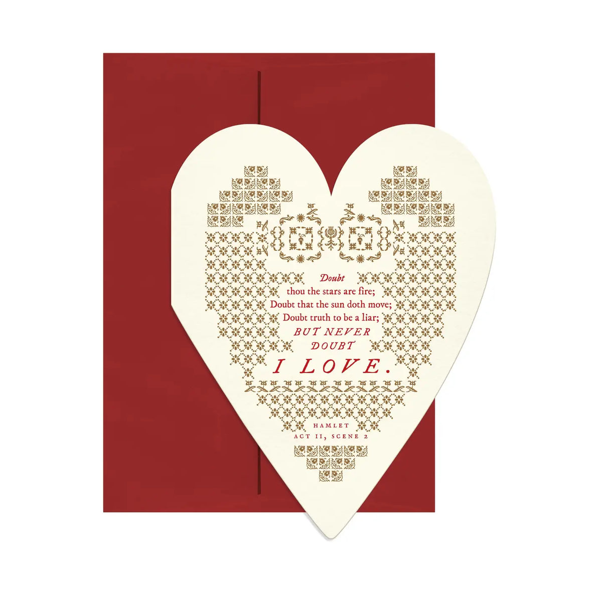 Never Doubt Greeting Card