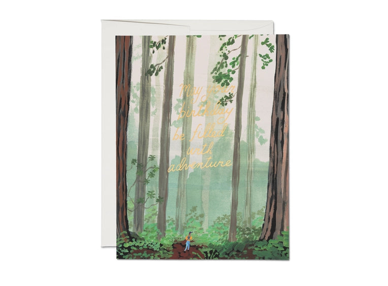 Birthday Adventure Birthday Greeting Card