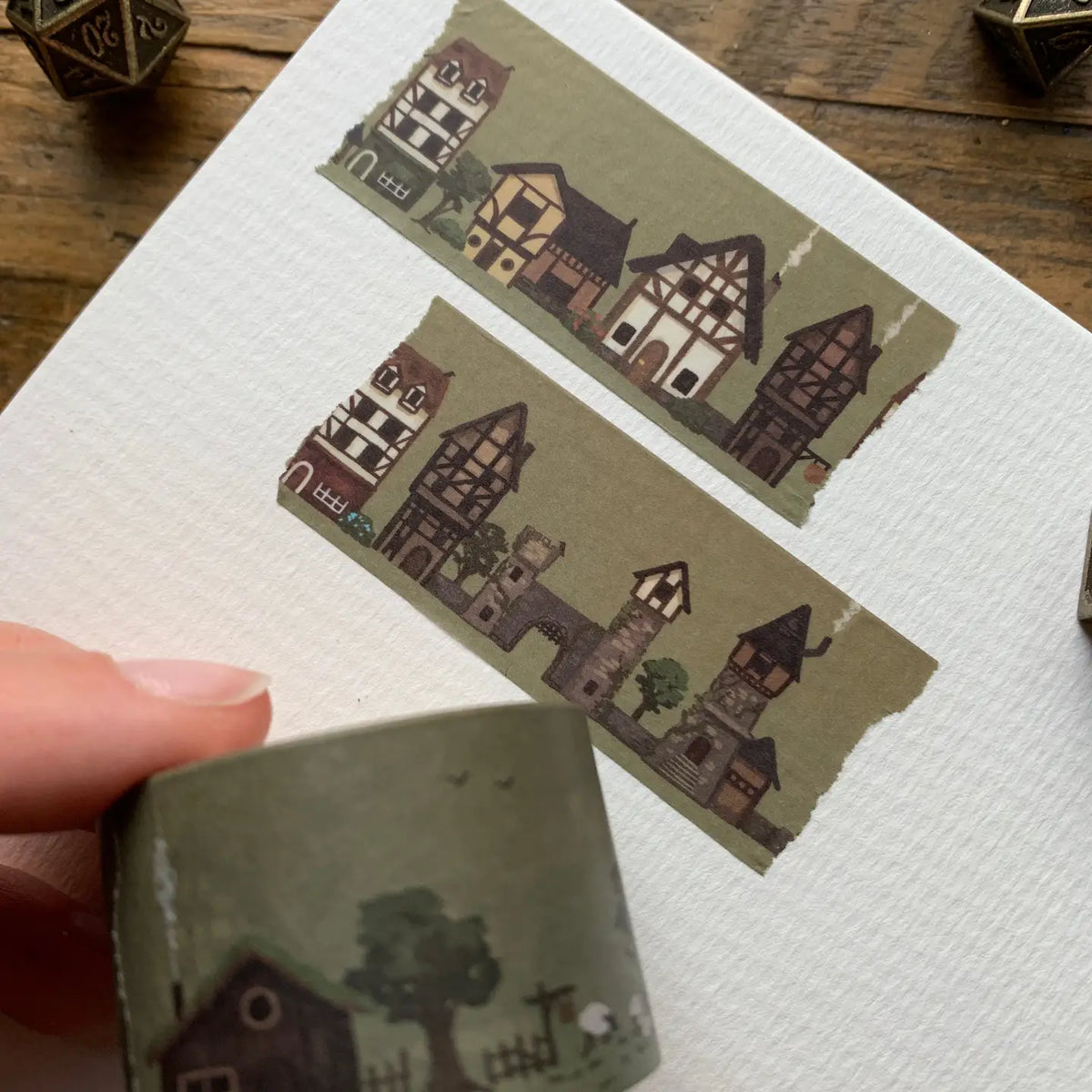 Fairy Tale Village 30mm Washi Tape
