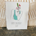 Happy Birthday Slut Greeting Card