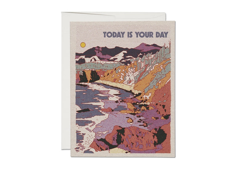 Today Is Yours Birthday Greeting Card