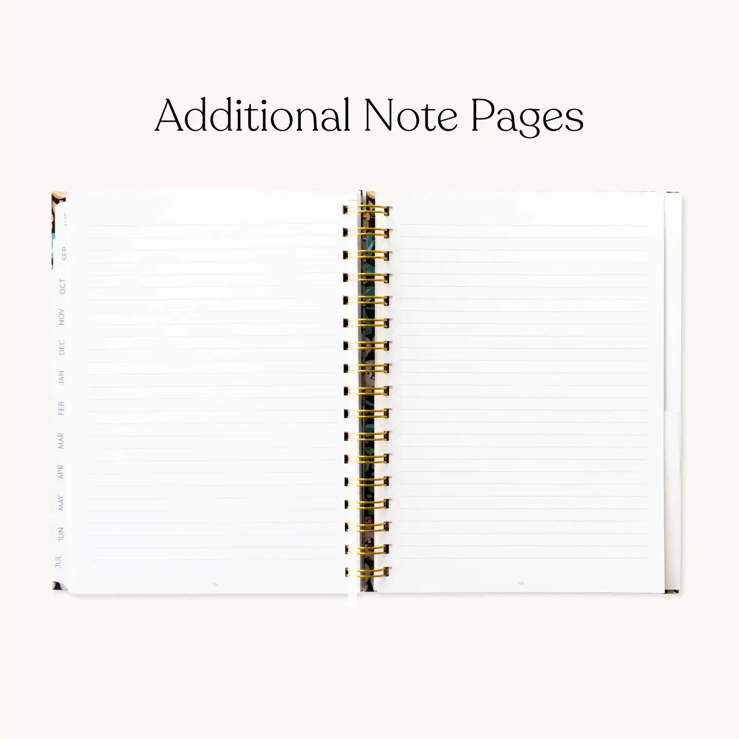 Pressed Floral 2025-2026 Academic Planner