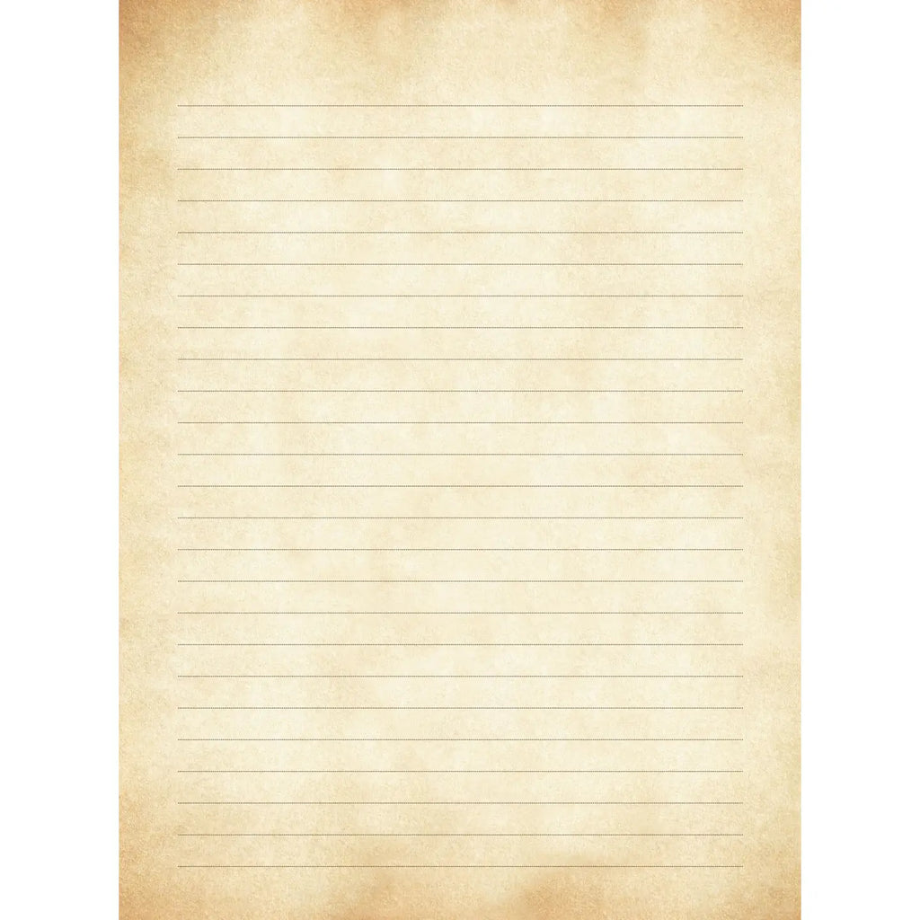 Vintage Parchment Lined Stationery