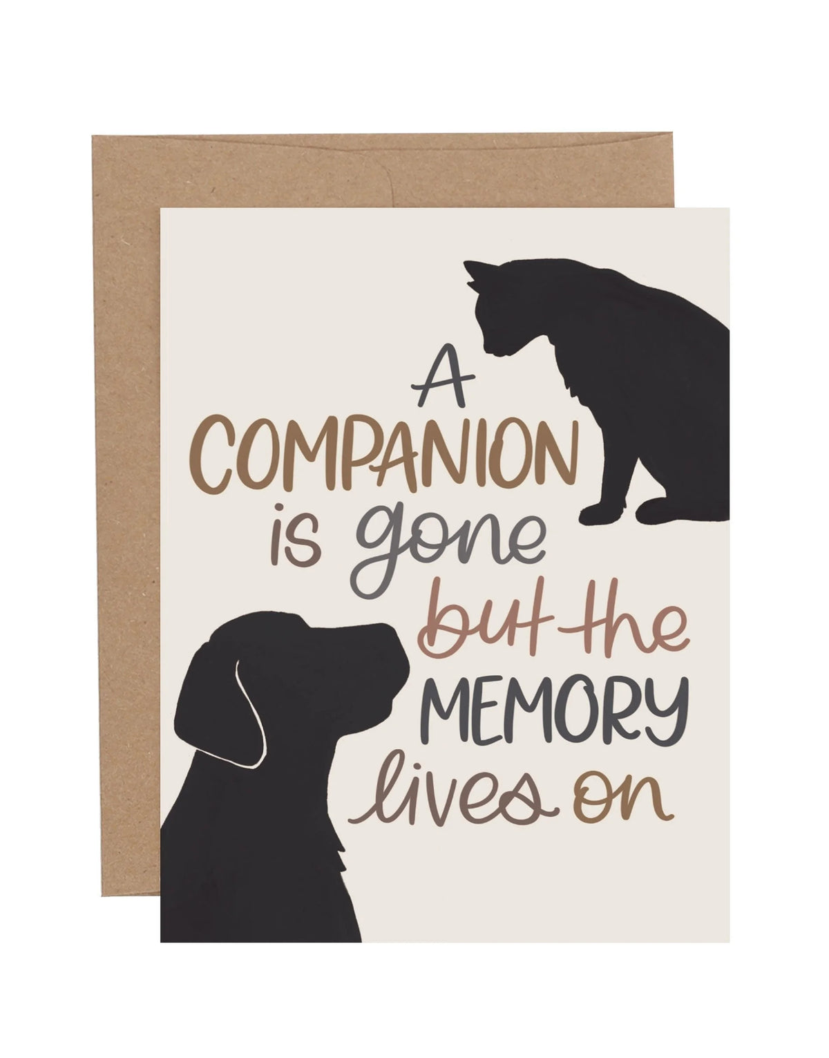 Pet Sympathy Greeting Card