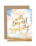 Landscape Sympathy Greeting Card