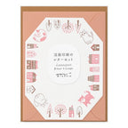 Midori Letterpress Letter Set