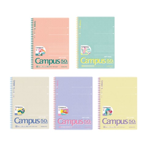 KOKUYO Campus Soft Ring Notebook B5 (179x252)