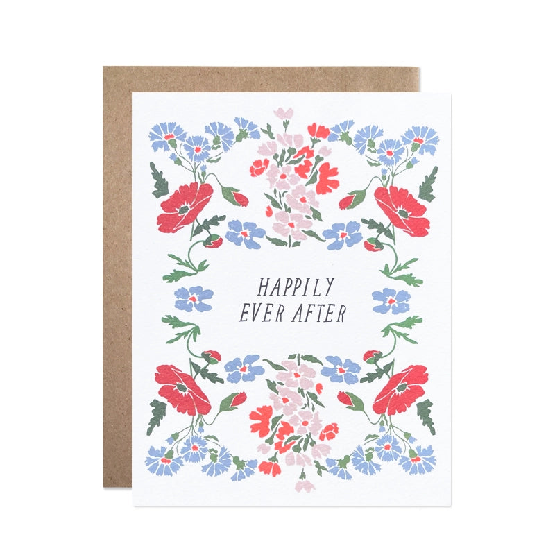 Happily Ever After Cornflower and Poppy