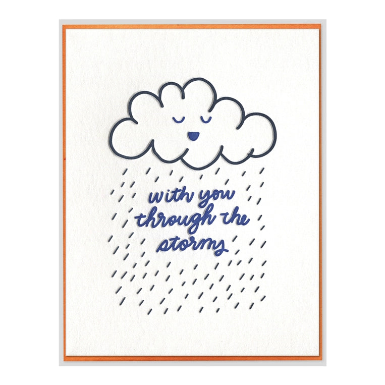 Through the Storms Encouragement Card