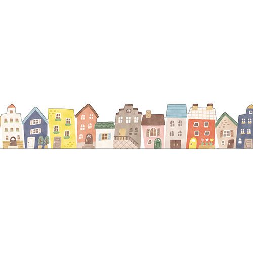 House Washi Tape - 18mm