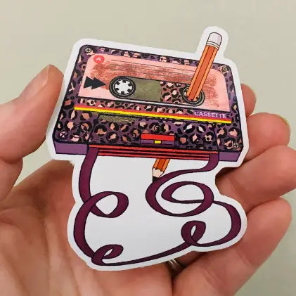 Fixing the Cassette Sticker