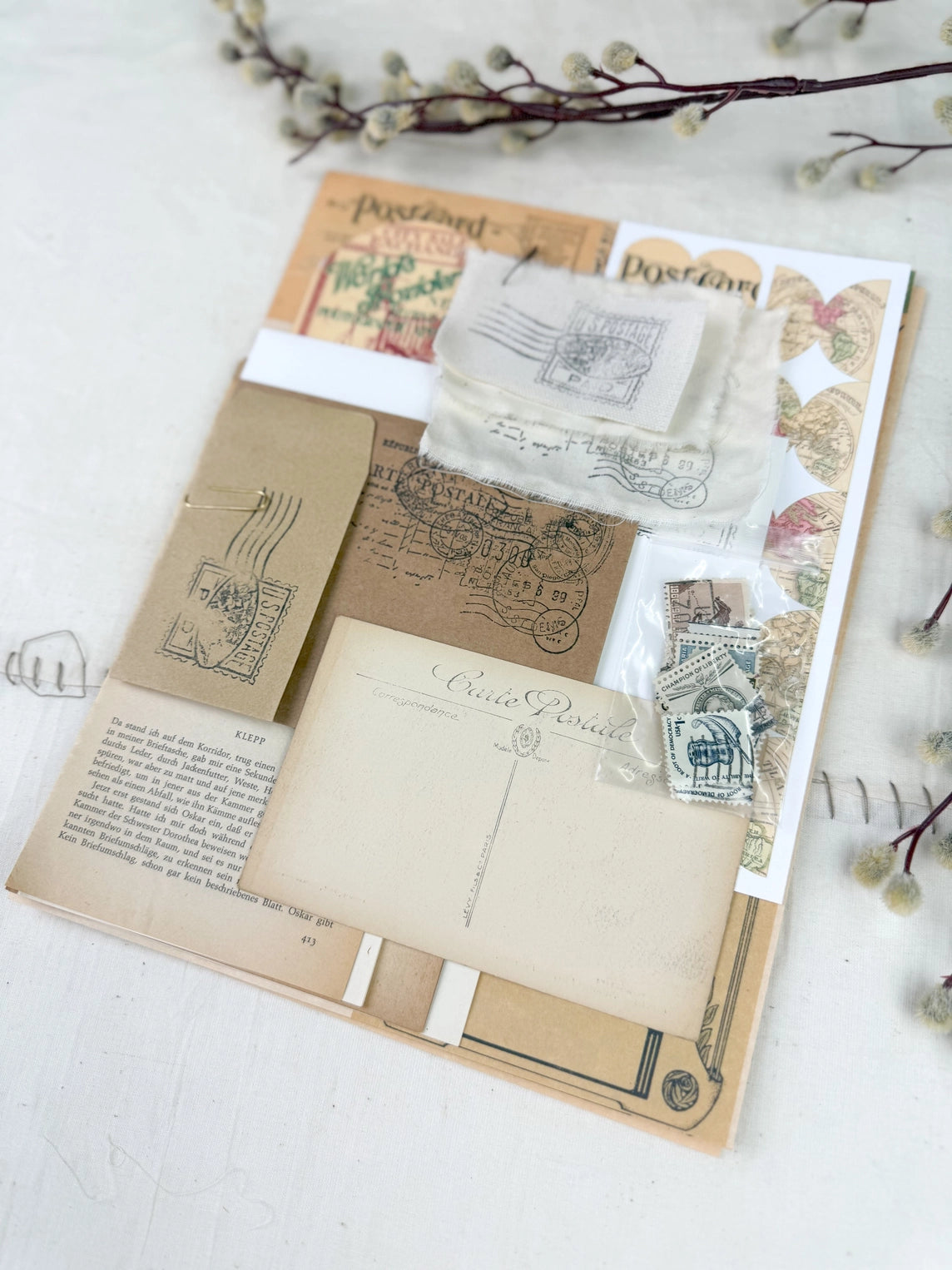 Travel Ephemera Kit For Paper Crafting
