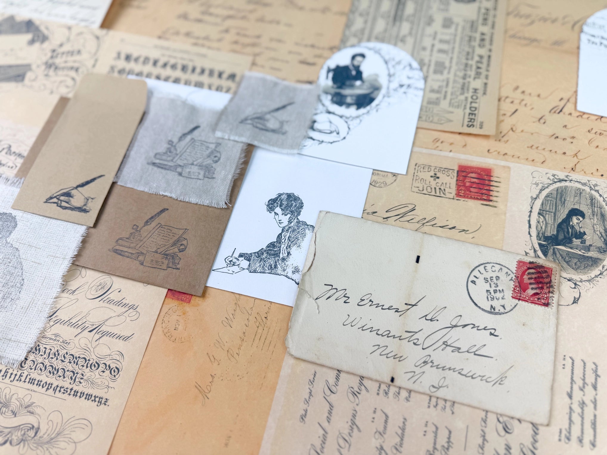 Writing Ephemera Kit For Paper Crafting