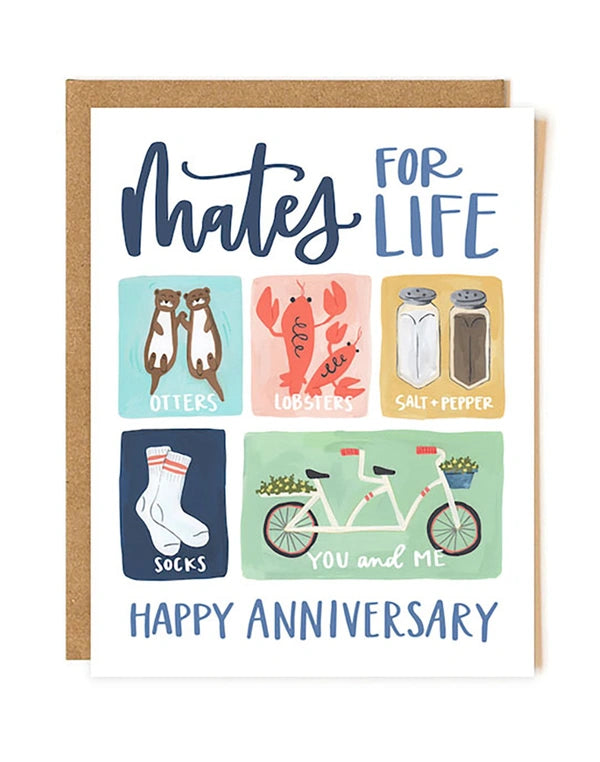 Mates For Life Greeting Card