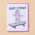Baby On Board Baby Card