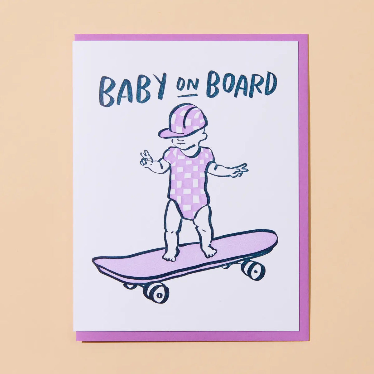 Baby On Board Baby Card